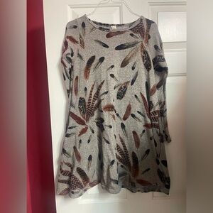 🎉HP🎉 Jardin by macris feathers women size S